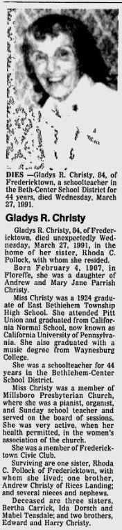 Gladys R. Christy